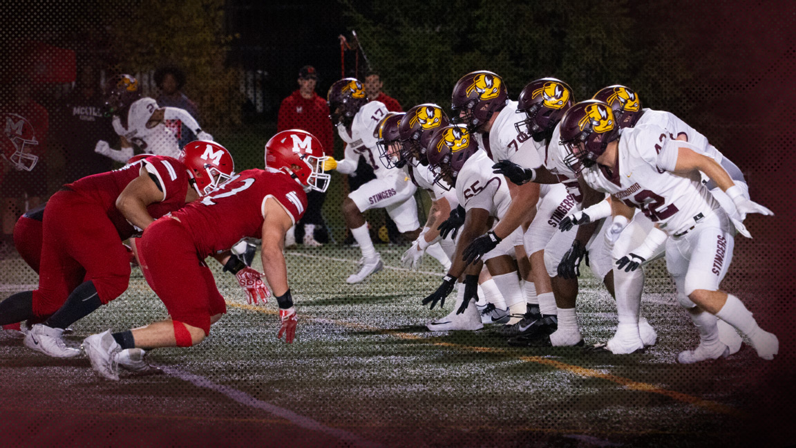 Football de Concordia c. McGill Redbirds