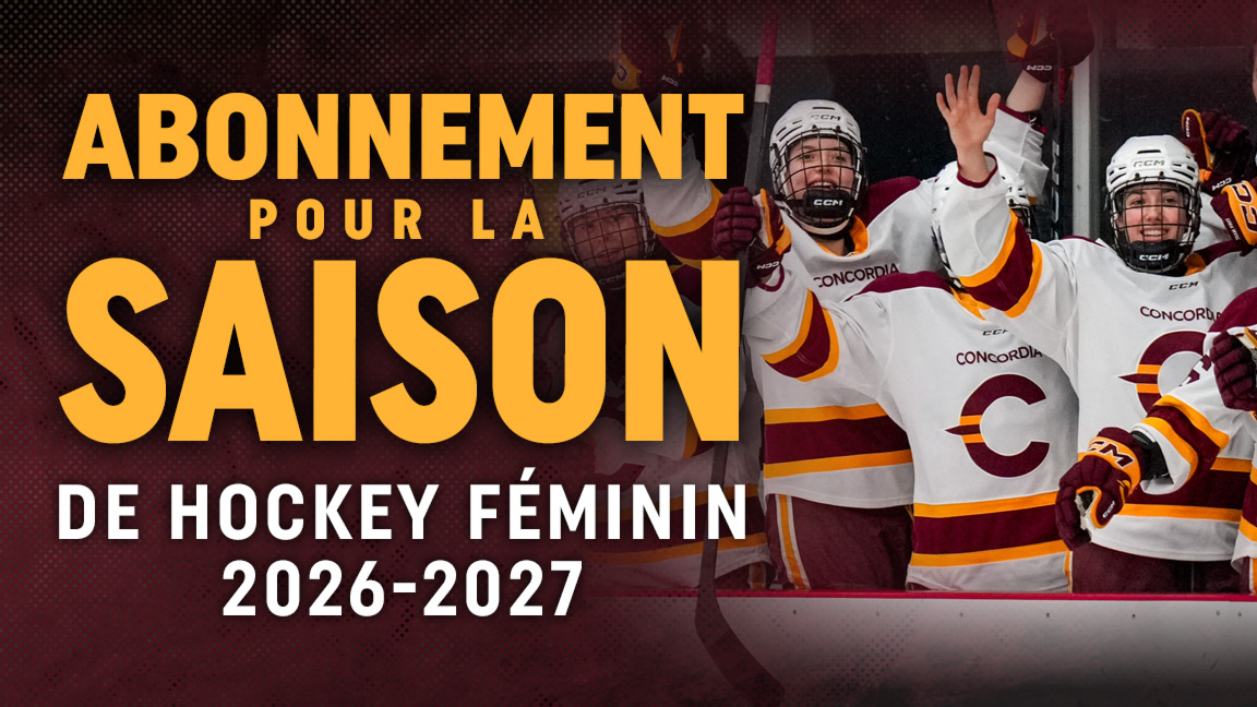 Abonnement de saison - Hockey féminin 2026