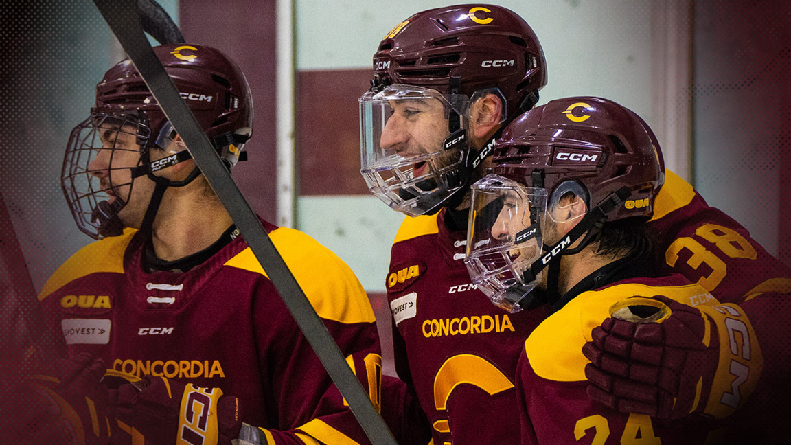 Hockey masculin de Concordia c. McGill Redbirds
