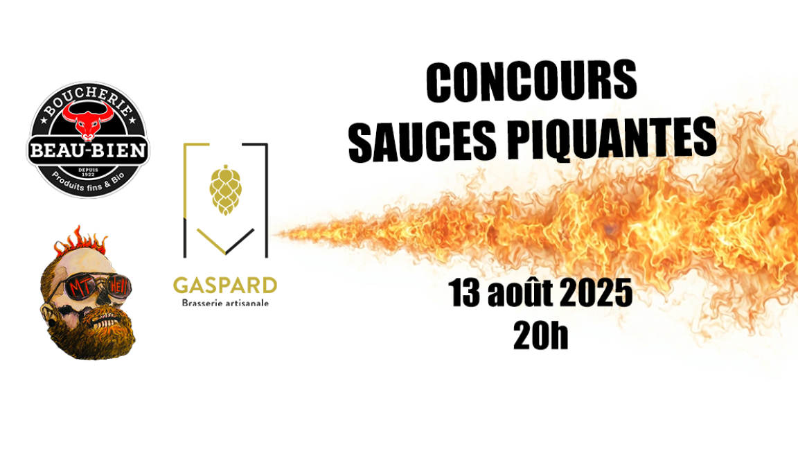 CONCOURS SAUCES PIQUANTES @Boucherie BEAUBIEN et MTHELL