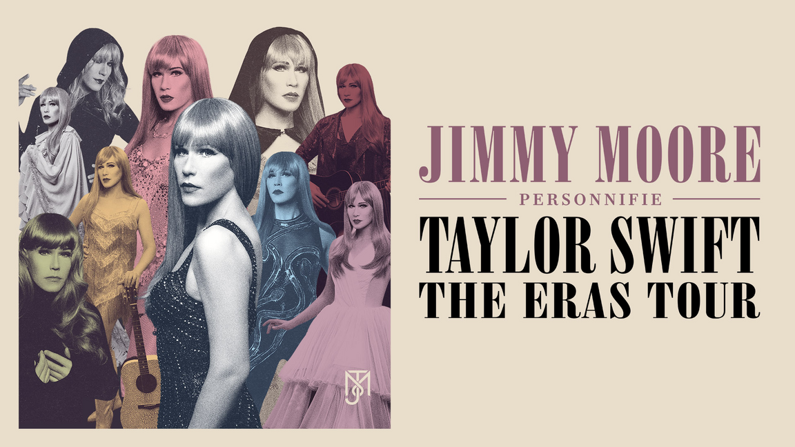 JIMMY MOORE personnifie TAYLOR SWIFT :The Eras Tour - QUÉBEC
