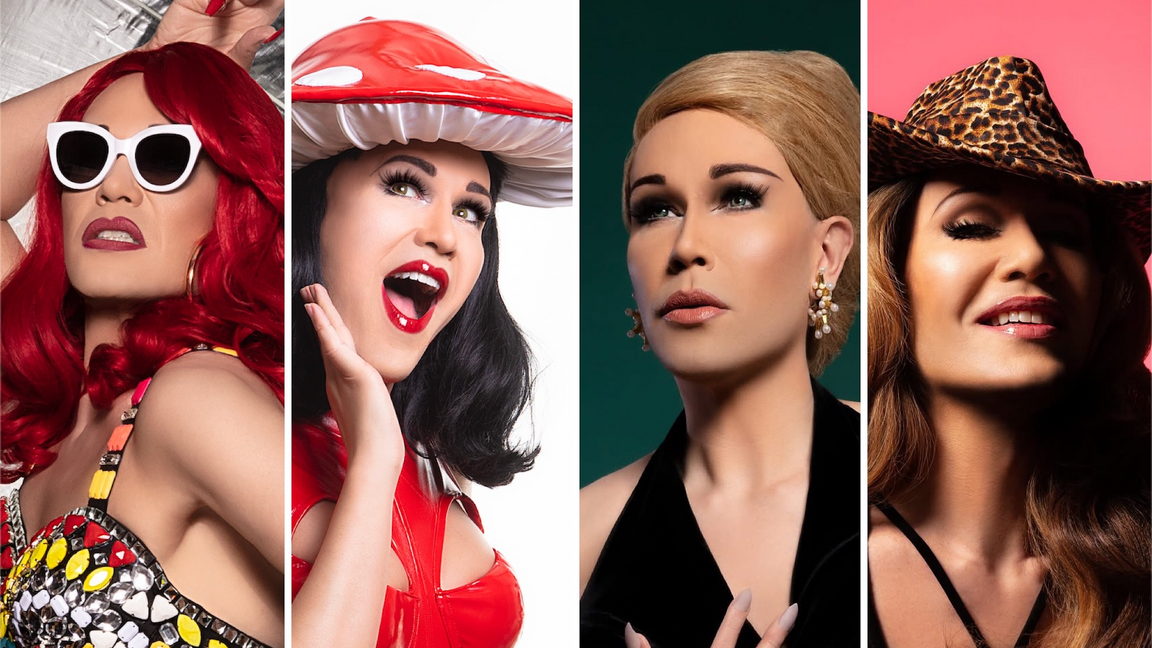 JIMMY MOORE personnifie RIHANNA/KATY/ADELE/SHANIA - Cabaret Mado