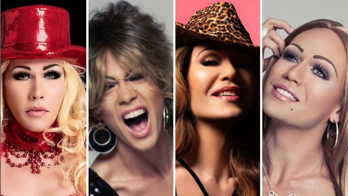 JIMMY MOORE personnifie BRITNEY - TINA - SHANIA - MARIAH -  Cabaret Mado