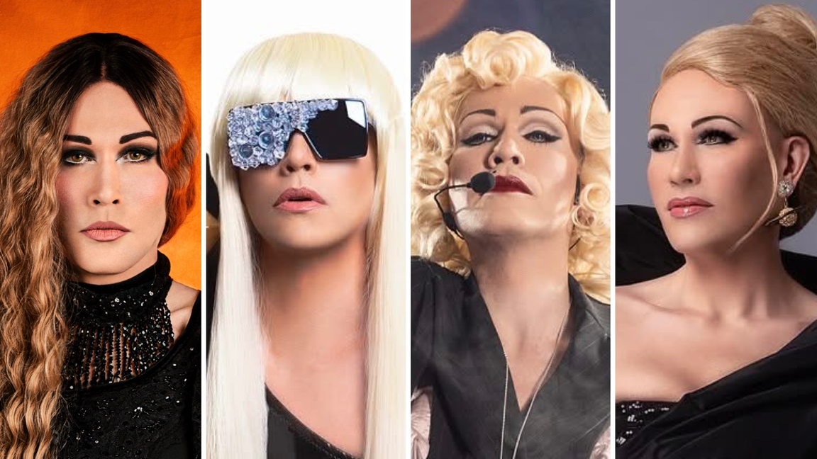 JIMMY MOORE personnifie BEYONCÉ - LADY GAGA - MADONNA - ADELE & MICHAEL JACKSON