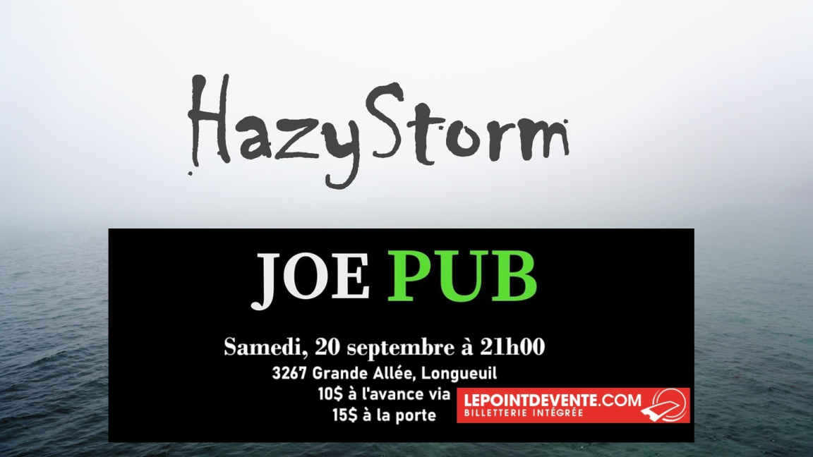 HazyStorm @ Joe Pub