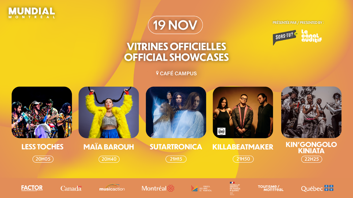 Official Showcases – Wednesday Evening