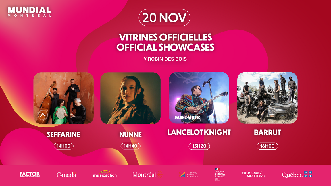 Vitrines officielles - Jeudi après-midi