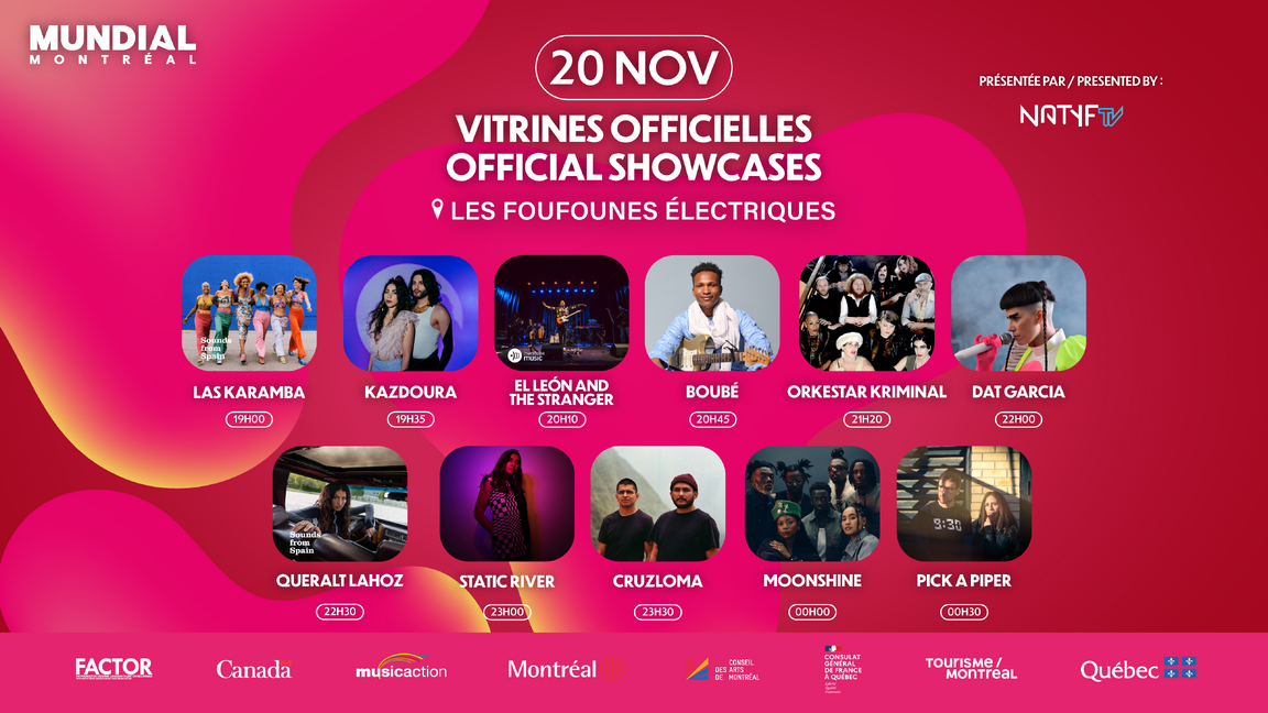 Official Showcases – Thursday Evening