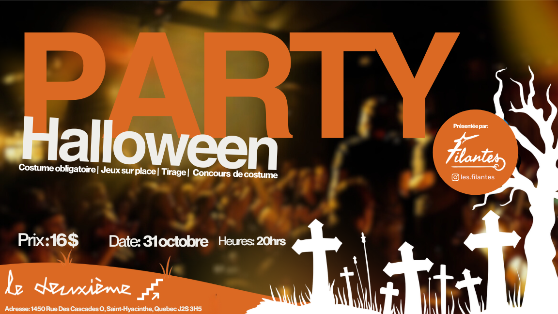 Party d'Halloween | Les Filantes