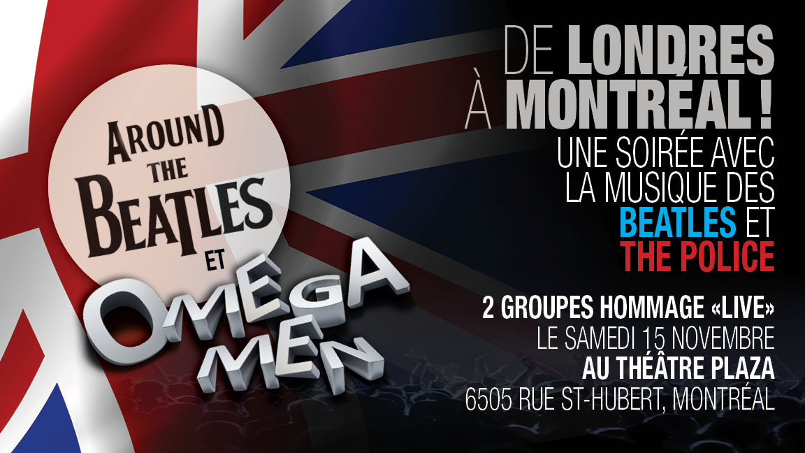 Une soirée avec Around the Beatles & Omega men!