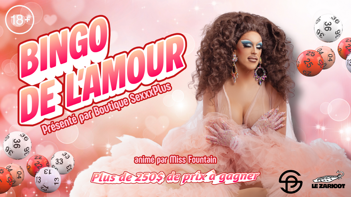 Bingo de l’Amour avec Miss Fountain