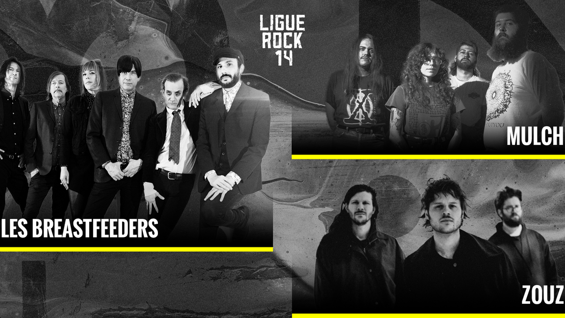 Ligue Rock : zouz + Les Breastfeeders + Mulch