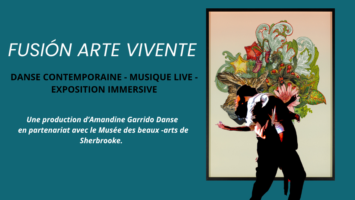FUSIÓN ARTE VIVENTE        Danse contemporaine-musique live- exposition immersive