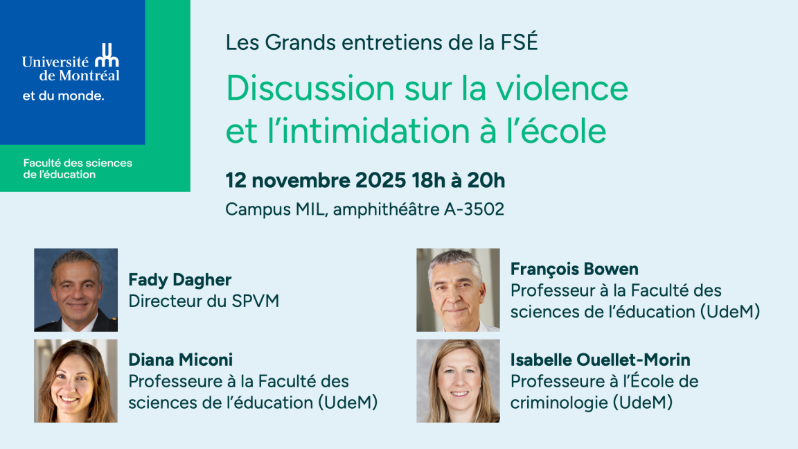 Discussion sur la violence et l'intimidation à l'école