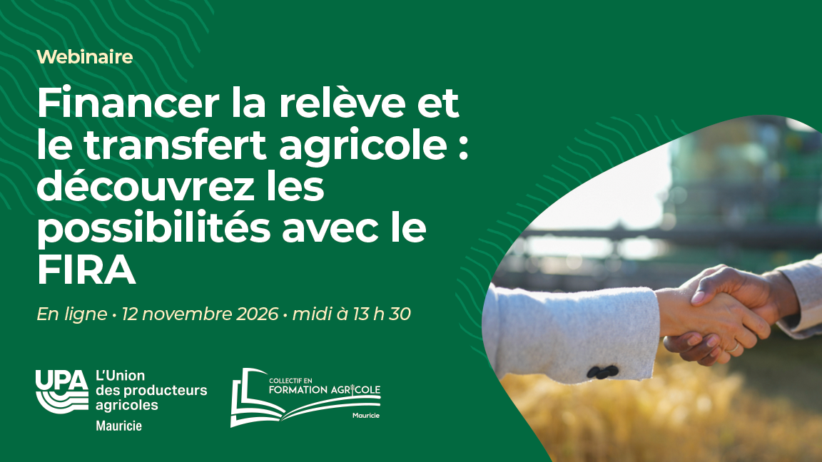 Financer la relève et le transfert agricole : découvrez les possibilités avec le FIRA