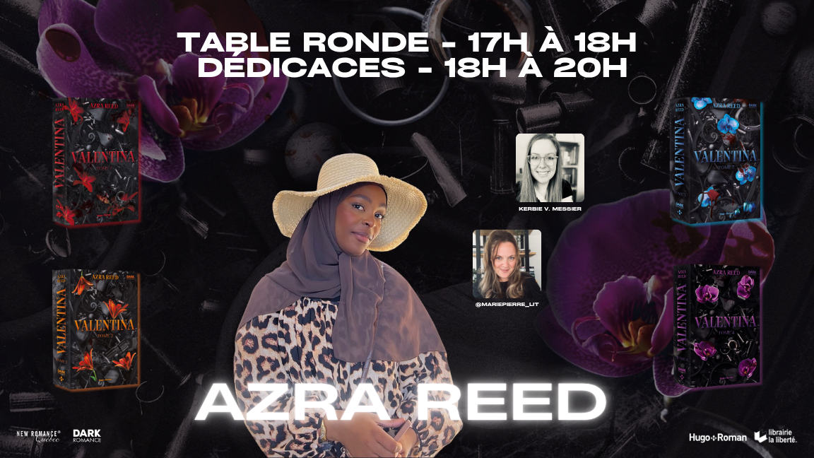 Table ronde et dédicaces avec Azra Reed