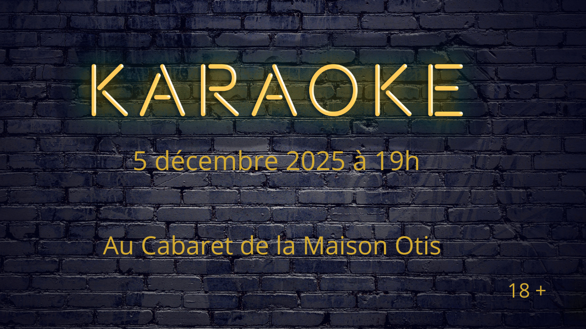Soirée Karaoké avec La Pilz (18+ ans)
