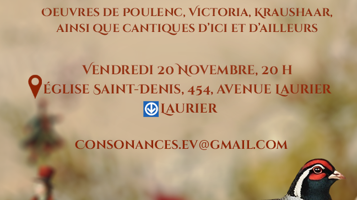 Noel chez Consonances