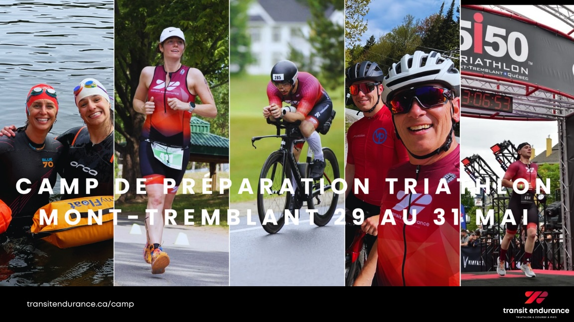 Camp de triathlon Tremblant | Transit Endurance