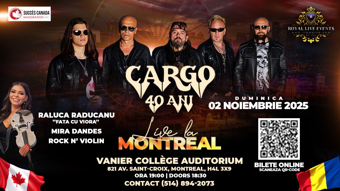 Cargo 40 Ani-Montreal 2025