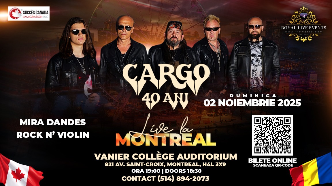 Cargo 40 Ani-Montreal 2025