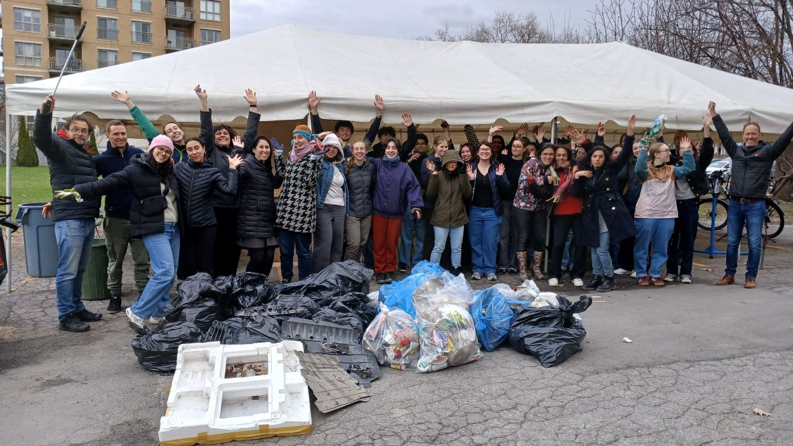 Défi nettoyage du quartier