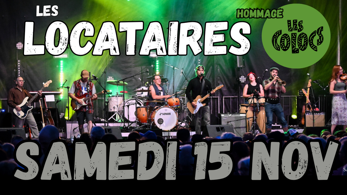 Les Locataires - Hommage Aux Colocs @ Port-Alfred