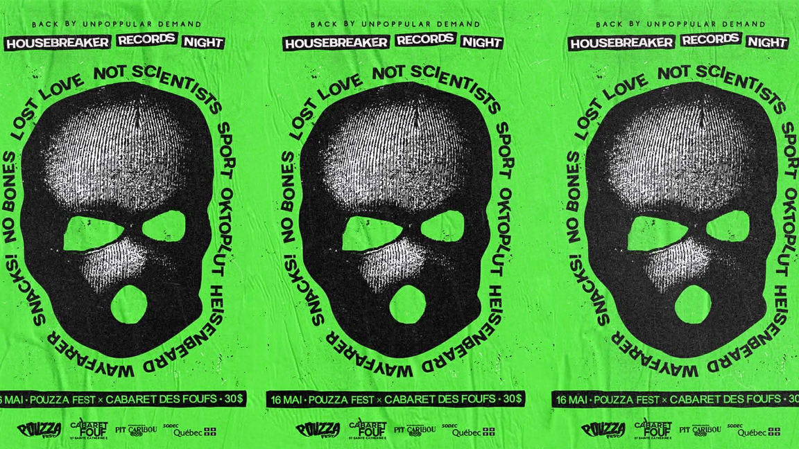 Pouzza 14 - Housebreaker Records Night