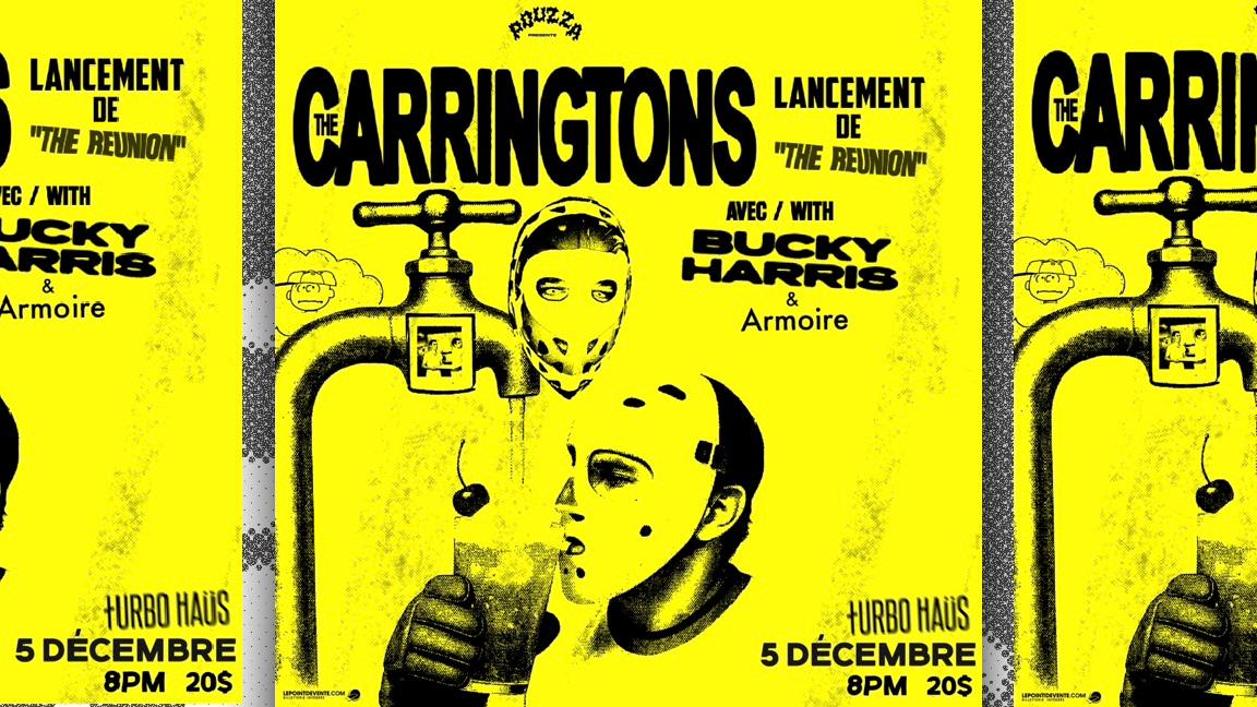 Pouzza présente: The Carringtons ( lancement de The Reunion ) + Bucky Harris & Armoire