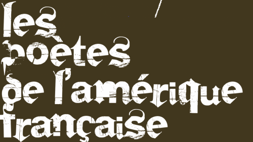 Les poètes de l'Amérique française recoivent Denise Desautels, poète et André Laplante, pianiste.i (Québec)