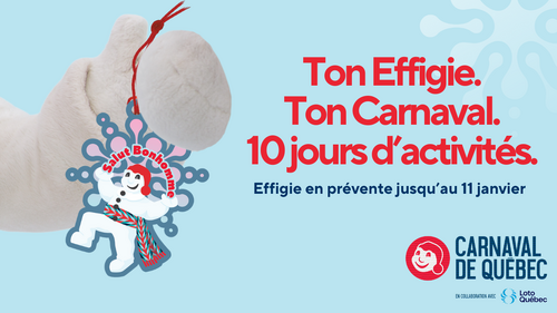 PRÉVENTE - Carnaval de Québec 2026 - Prix valide jusqu'au 11 janvier