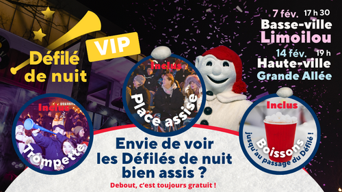 Défilé de nuit VIP