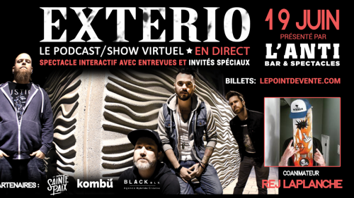 EXTERIO - Le podcast/show virtuel EN DIRECT