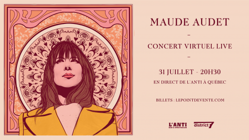 Maude Audet - Concert virtuel live
