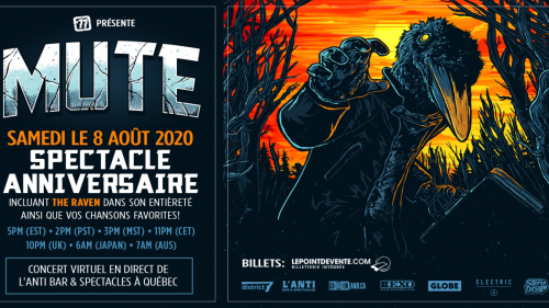 77' presents MUTE - The Raven anniversary show (Livestream)
