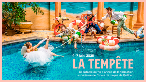 La tempête | Spectacle de fin d'année 2026 de la formation supérieure