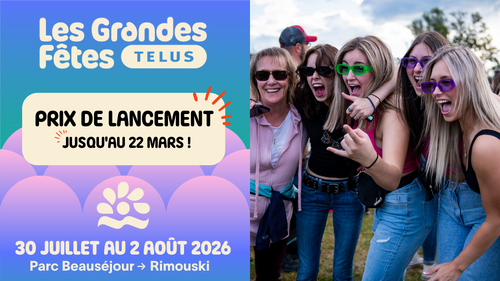 Les Grandes Fêtes TELUS - LAISSEZ-PASSER 4 SOIRS