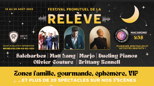 29e édition du Festival Promutuel de la Relève de Thetford Mines