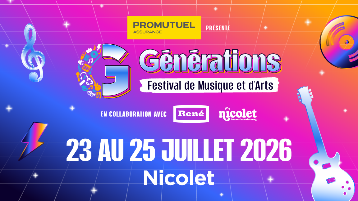 FESTIVAL GÉNÉRATIONS 2026