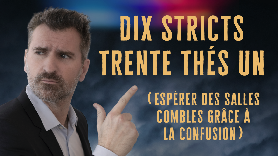 JEAN-THOMAS JOBIN - DIX STRICTS TRENTE THÉS UN