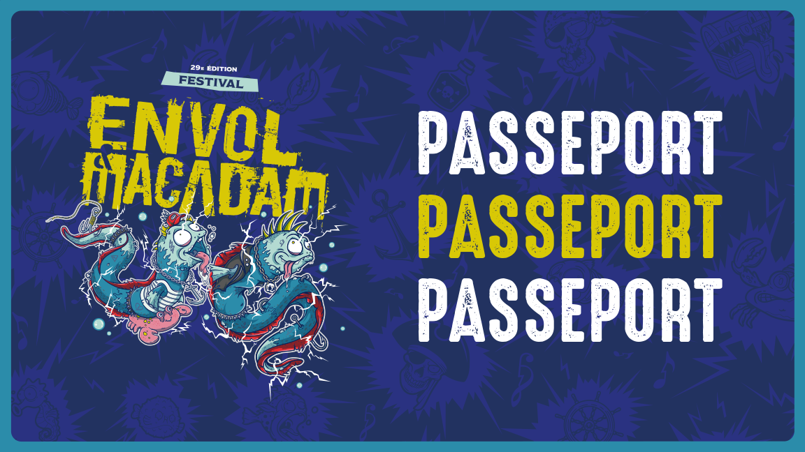 PASSEPORT FESTIVAL ENVOL ET MACADAM 2026