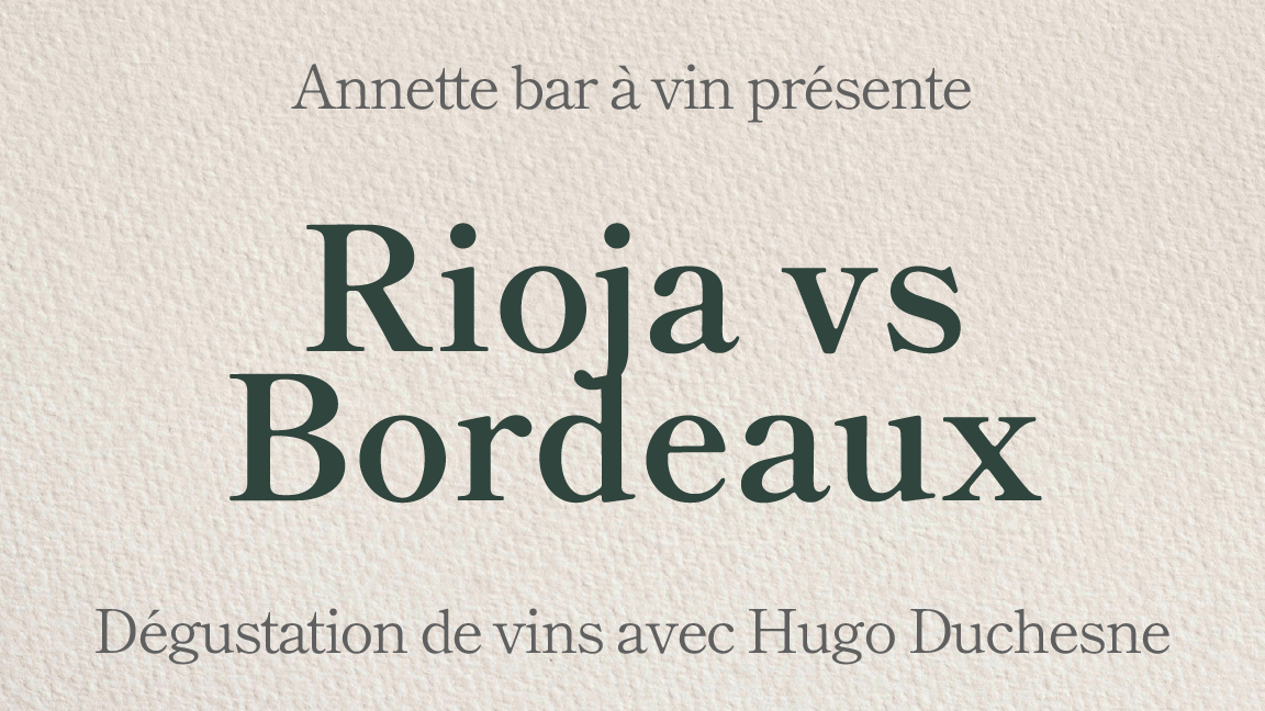 RIOJA VS BORDEAUX