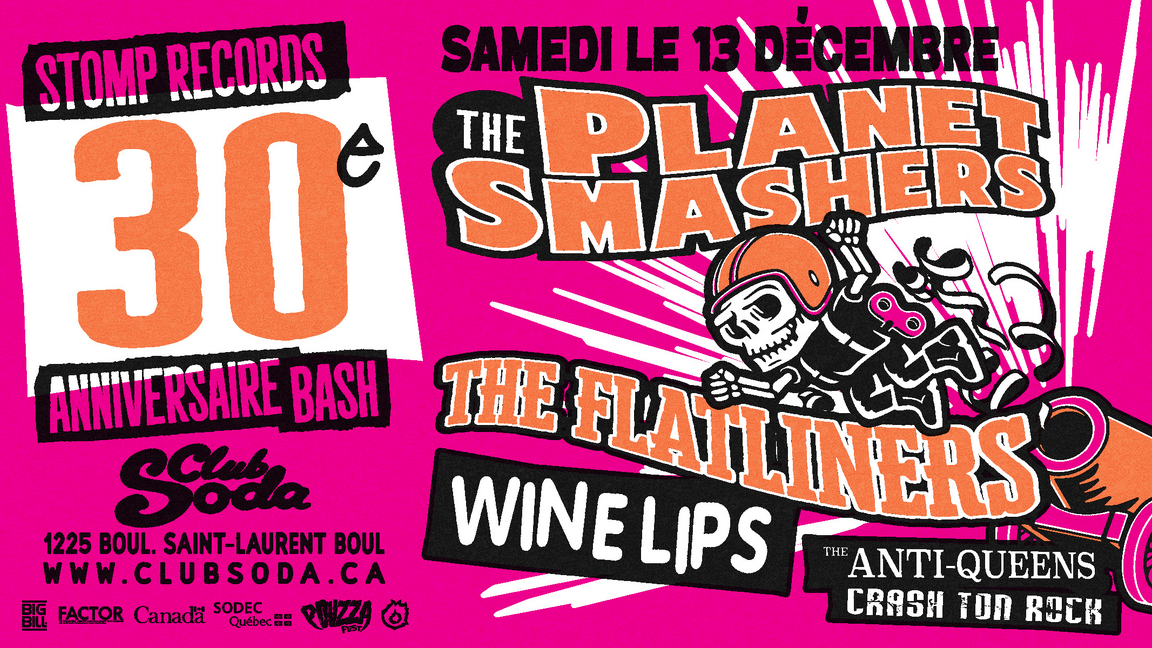 PLANET SMASHERS - 30E DE STOMP