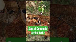 Secret Concerts are the Best ????????? #musicinnature #secretgarden #gardenmusic #chillvibes #chillmusic