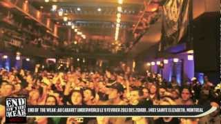 End Of the Weak Québec x WordUp! Battles au Club Soda (2013)